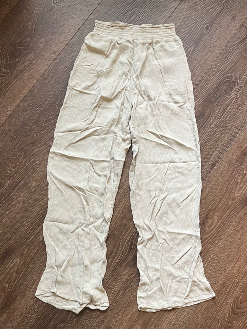 Green boho pants